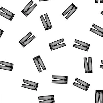 Denim pants for men vector seamless pattern Illustrazione stock