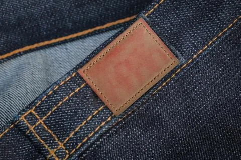 Denim tags Stock Photos