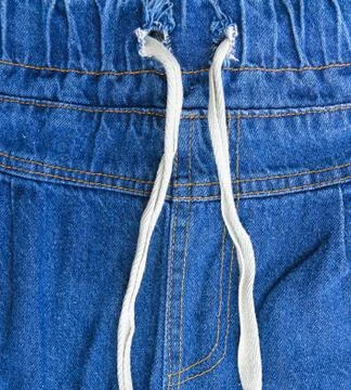 Denim texture bacground close up Foto stock