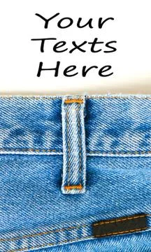 Denim texture bacground close up Stock Photos