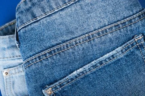 Denim texture background Stock Photos