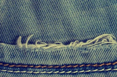 Denim texture with the effect of aging Stock-Fotos