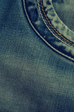 Denim texture with the effect of aging Stock Photos