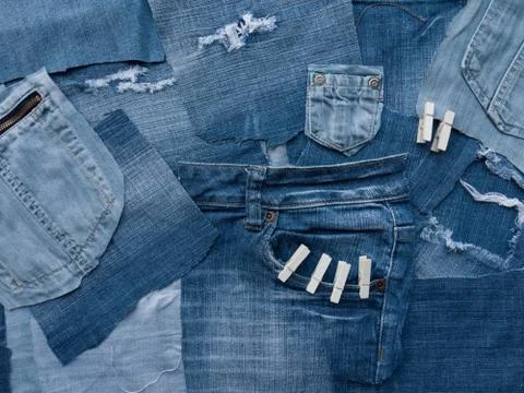 Denim Texture Stock Photos