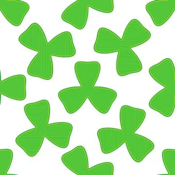 Denim trefoil pattern 스톡 일러스트