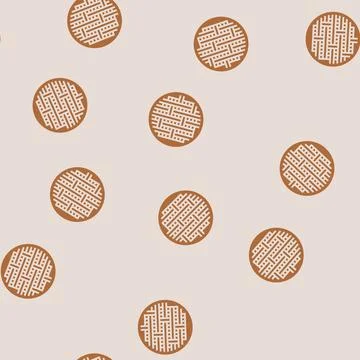 Denim weave fabric material glyph seamless pattern Illustrazione stock
