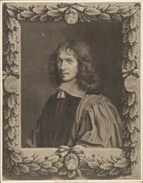 Denis Talon ca. 1656 Robert Nanteuil French. Denis Talon  352447 Stock Illustration