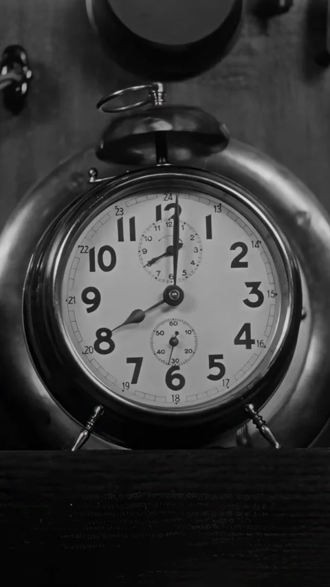 DENMARK - 1929 - in this comedy, an alarm clock goes off, setting in motion a Stock Footage 340285129
