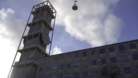 Denmark. Architecture of the city of Aarhus. Stock Footage 192551069