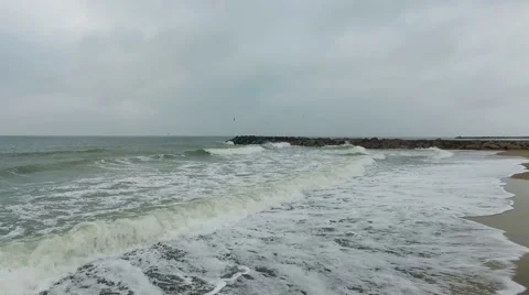 Denmark in autumn, coast Stock Footage 68956379