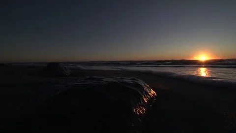 Denmark in autumn, coast Stock Footage 81545458