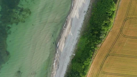 Denmark Coastline Stock Footage 244856798