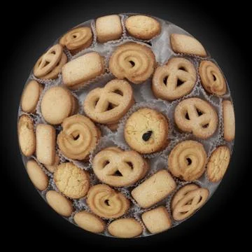 Denmark Cookies Stock Photos