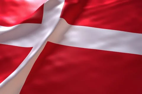 Denmark flag background Stock Illustration