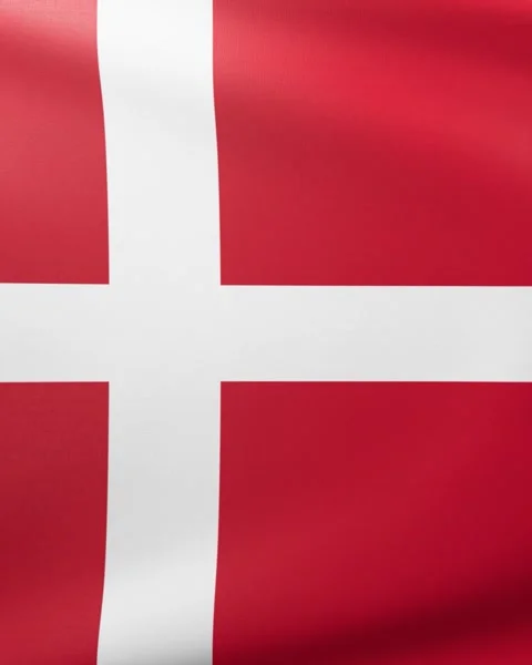 Denmark flag Stock Footage 302741500