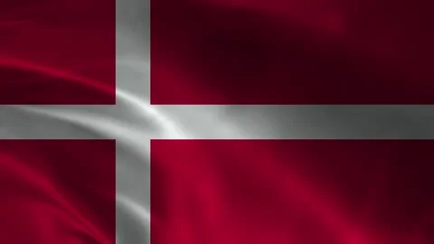 Denmark Flag Stock Footage 336903417