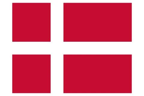 Denmark flag vector template background realistic copy 스톡 일러스트