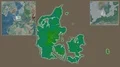 Denmark framed and extracted. Physical 4k or 4k+ Resolution