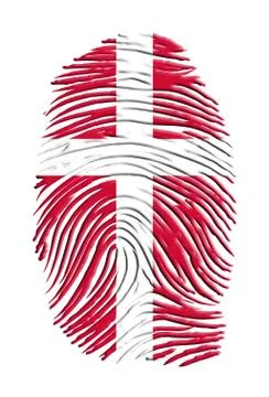 Denmark  identity Stock-Illustration