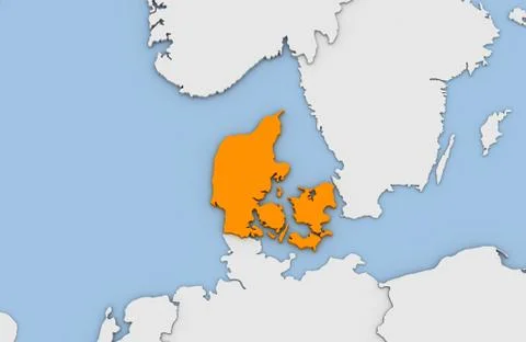 Denmark Stock Illustration