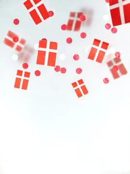 Denmark. June 5, constitution day, September 21, happy independence day, nati Foto stock