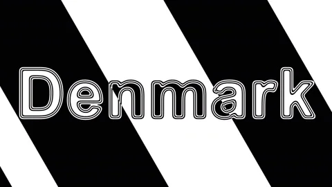 Denmark. Looping footage has 4K resolution. Illustration. Stock Footage 105691954