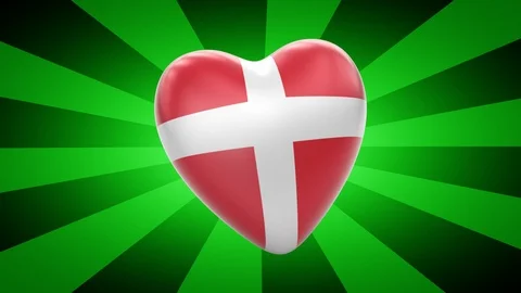 Denmark. Looping footage has 4K resolution. Illustration. Stock Footage 116010721