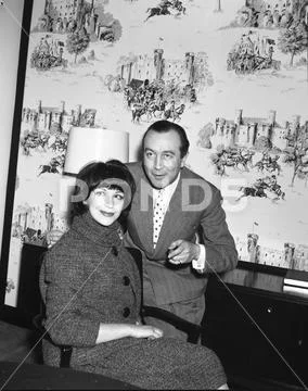 Photograph: Dennis Price and Fenella Fielding Portrait Shots - 1960s ...