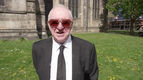 Dennis Taylor and John Parrott remember former snooker player John Virgo Stock Footage 332871121