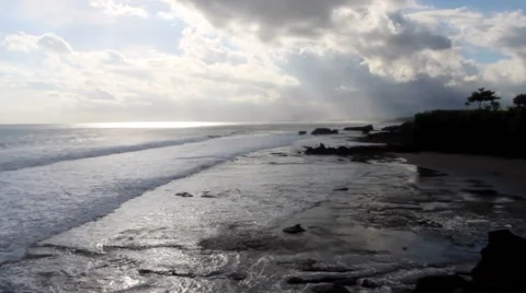 Denpasar, Bali Coast Stock Footage 66271344