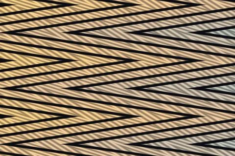Dense black diagonal lines overlap across a warm beige background creating a Stock Illustration