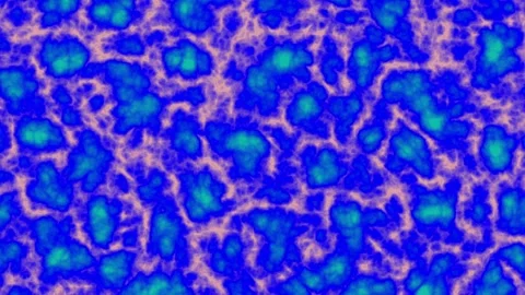 Dense blue and green clouds with glowing gold edges Stock-Footage 330976475