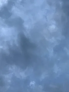Dense Blue Gray Clouds Before Rain Stock Photos