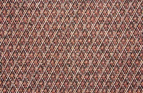 Dense brick-colored diamond-shaped texture.Diamond-and-speckled fabric. Stock Photos