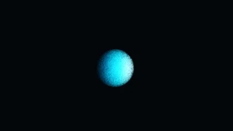 Dense Bright Core Holds While Its Halo Disperses Stock Footage 344514506
