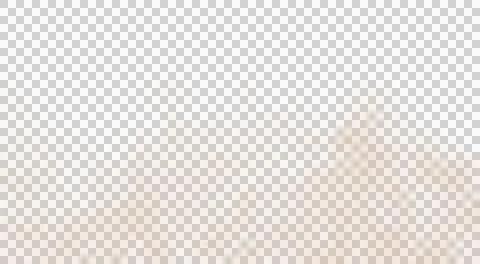 Dense brown sand dust cloud texture on transparent background realistic sand Stock Illustration
