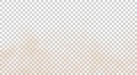 Dense brown sand dust cloud texture on transparent background realistic Stock Illustration
