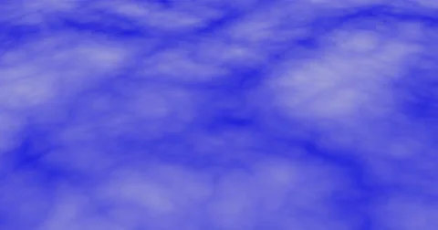 Dense clouds moving fast downwards direction, against blue background Stock Footage 65174587