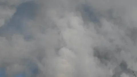 Dense Cloudy Sky Stock Footage 278484501