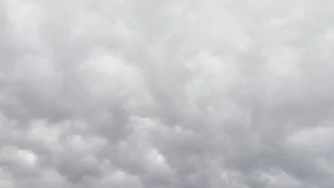 Dense Dark Rain Clouds Filling Stormy Sky Видео 344779382