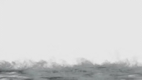 Dense Fog Drift on Transparent Alpha Видео 344616638