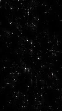 Dense glowing starfield universe texture on black Stock Illustration