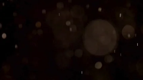 Dense golden bokeh spheres create a rich glowing texture 動画素材 329598613