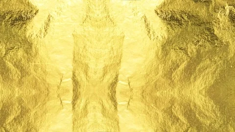 Dense Golden Texture Full Frame Metallic Grain Background Fine Gold Particle Stock Footage 332667980