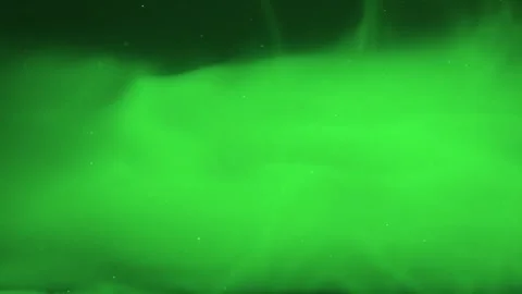 Dense Green Smoke on Black Background Stock Footage 340393060