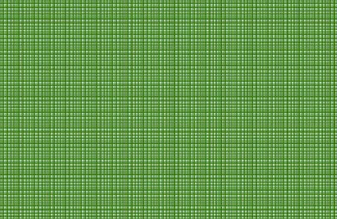 Dense grid pattern of small squares in green and white tones Stock Illustration