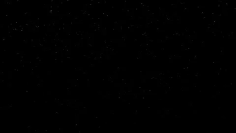 A dense heavy blizzard snowstorm VFX insert in slow-motion on black screen. Stock Footage 303661949