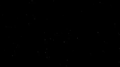 A dense heavy blizzard snowstorm VFX insert in slow-motion on black screen. Stock Footage 310873214