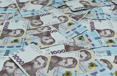 Dense layout of banknotes covering surface, Stock Photos
