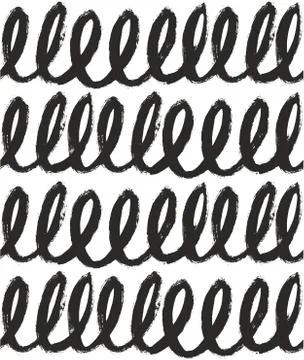 Dense Loop Seamless Abstract Vector Pattern Illustrazione stock